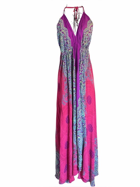 Dresses & Skirts - Bohemian Maxi Halter Dress